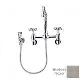 Maidstone - Audrey Wall Mount Kitchen Faucet - Brushed Nickel