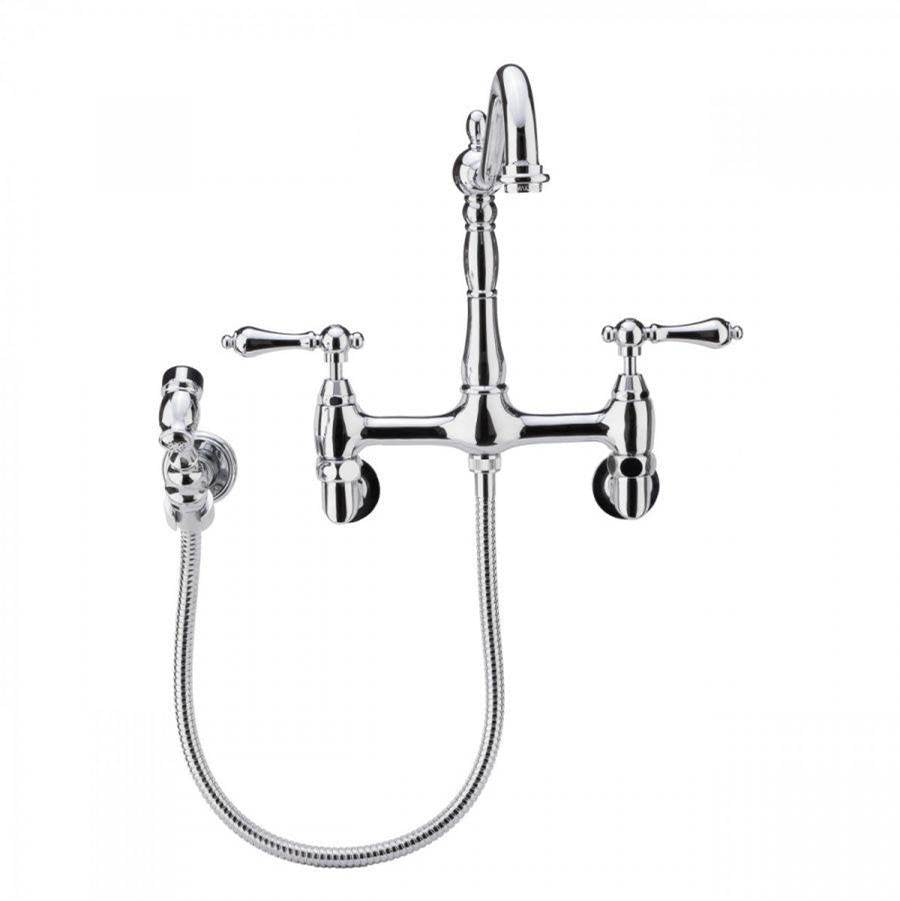 Maidstone - Audrey Wall Mount Kitchen Faucet - Chrome