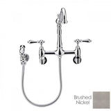 Maidstone - Audrey Wall Mount Kitchen Faucet - Brushed Nickel