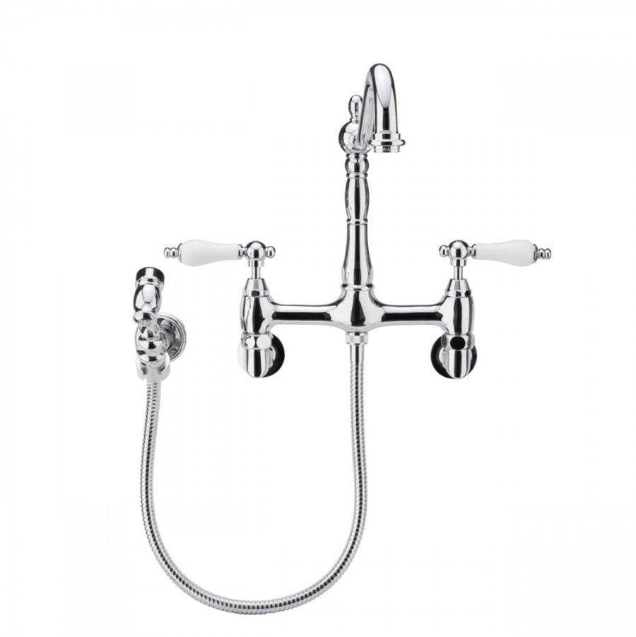 Maidstone - Audrey Wall Mount Kitchen Faucet - Chrome