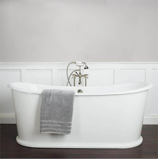 Maidstone - Rio Cast Iron Double Ended Clawfoot Tub - White
