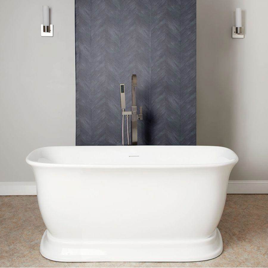Maidstone - Emilia Acrylic Contemporary Tub - Chrome