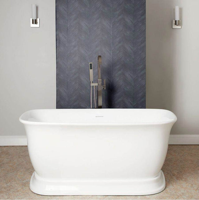 Maidstone - Emilia Acrylic Contemporary Tub - Chrome