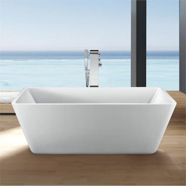 Maidstone - Carlow Acrylic Contemporary Tub - Chrome