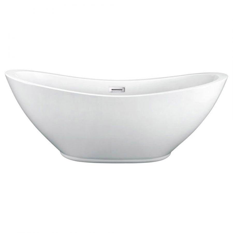 Maidstone - Placid Acrylic Contemporary Tub - Matte Black
