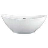Maidstone - Placid Acrylic Contemporary Tub - Matte Black