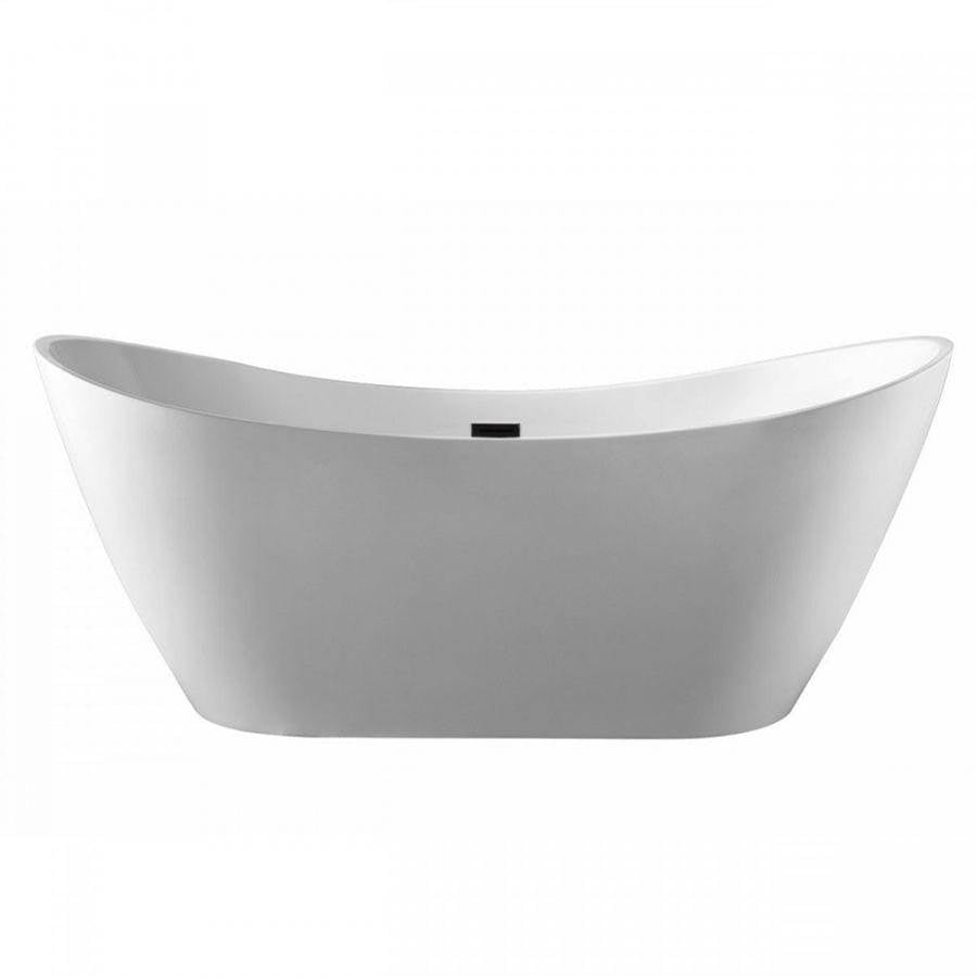 Maidstone - Millie Acrylic Double Ended Tub - Matte Black