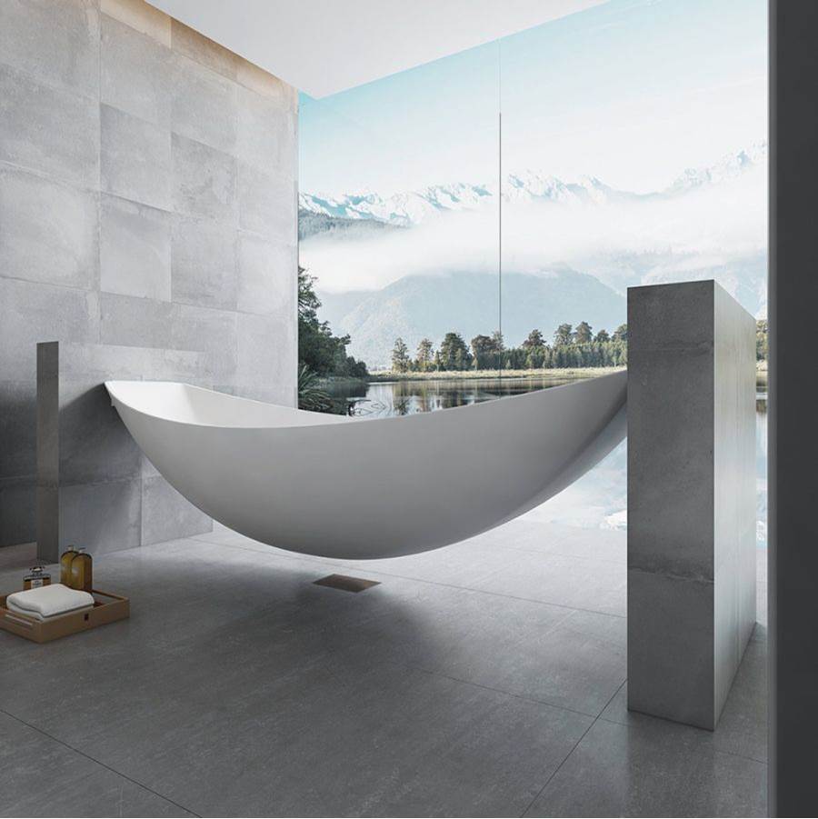 Fabian Acrylic Contemporary Freestanding Tub
