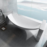 Fabian Acrylic Contemporary Freestanding Tub
