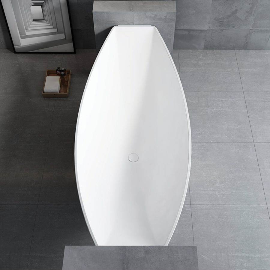 Fabian Acrylic Contemporary Freestanding Tub