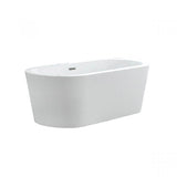 Maidstone - Turkana Acrylic Contemporary Tub - Matte Black