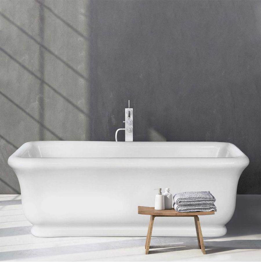 Maidstone - Juliet MINERALCAST Double Ended Tub - Struzzo