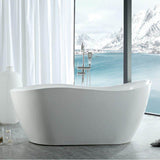 Maidstone - Canaan Acrylic Contemporary Tub - Matte Black