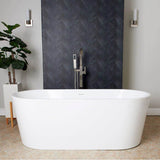 Maidstone - Elizabethan Acrylic Contemporary Tub - Matte Black