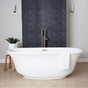 Maidstone - Hampshire Acrylic Contemporary Tub - Matte Black