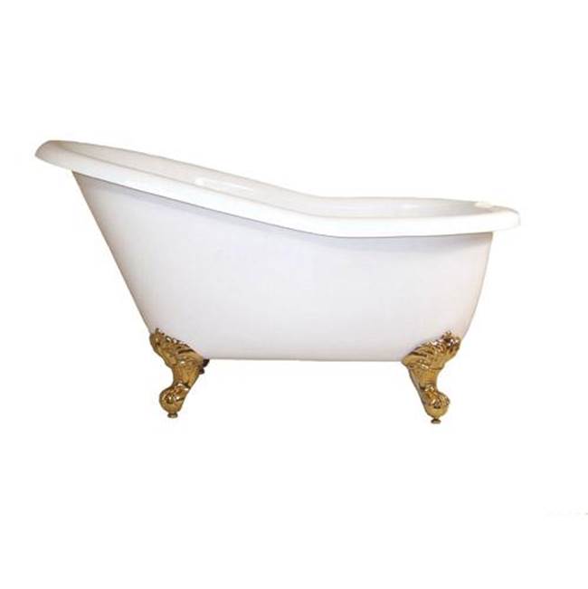 Maidstone - Hawke Acrylic Slipper Clawfoot Tub - Oil Rubbed Bronze
