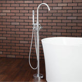 Maidstone - Contemporary Freestanding Faucet - Gooseneck - Chrome