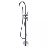 Maidstone - Contemporary Freestanding Faucet - Gooseneck - Matte Black