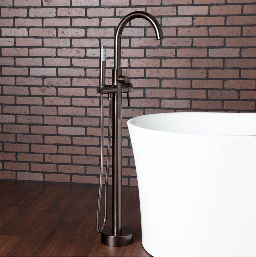 Maidstone - Infinity Freestanding Faucets - Gooseneck Infinity Freestanding Faucets - Oil Rubbed Bronze