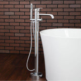 Maidstone - Infinity Freestanding Faucets - Downspout Infinity Freestanding Faucets - Chrome