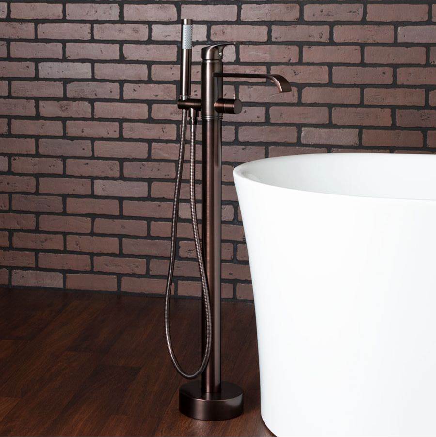 Maidstone - Infinity Freestanding Faucets - Downspout Infinity Freestanding Faucets - Oil Rubbed Bronze