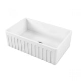 30 Inch Fireclay Farmhouse Sink