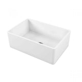 Maidstone - 33 Inch Fireclay Farmhouse Sink - White