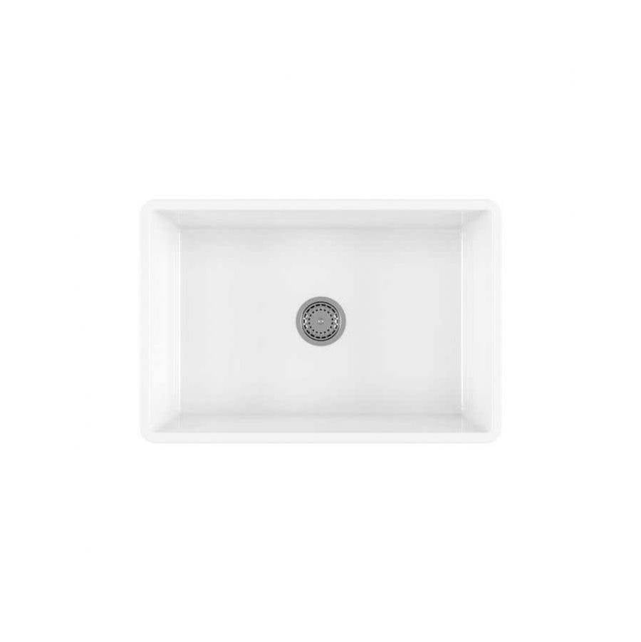 33 Inch Fireclay Farmhouse Sink