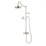 Maidstone - Exposed Bathroom Shower Set with Handshower - Brushed Nickel
