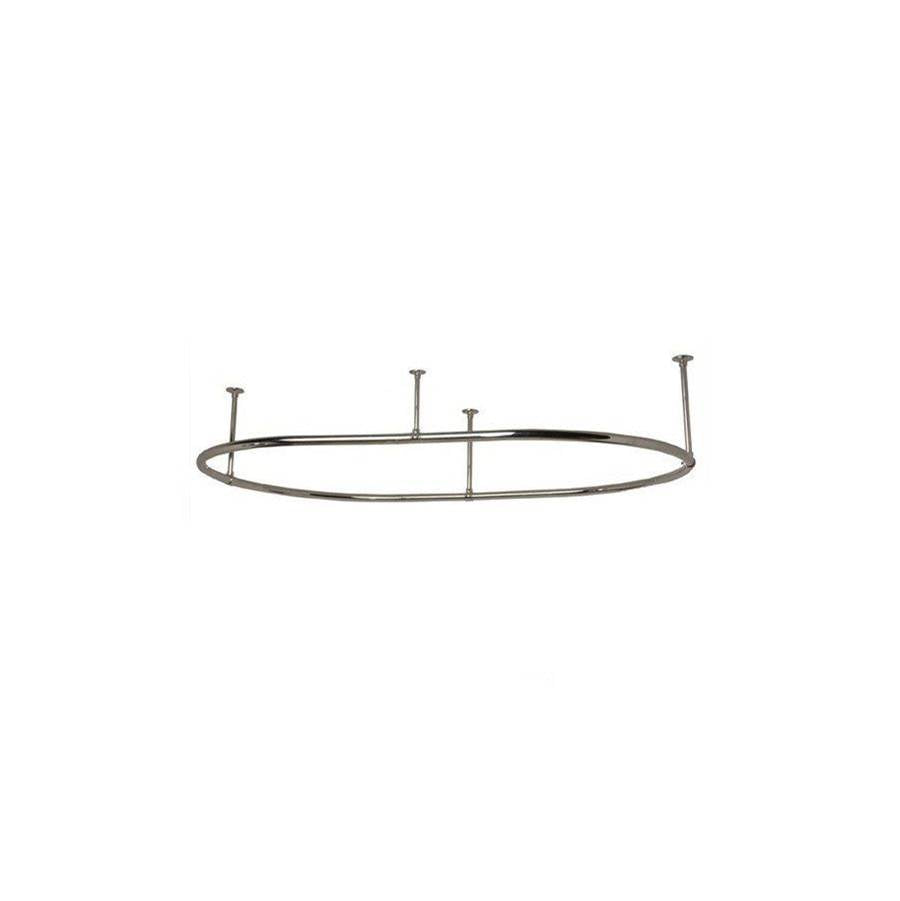 Maidstone - O-Ring Shower Curtain Rod - 30'' x 54'' - Oil Rubbed Bronze