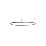 Maidstone - O-Ring Shower Curtain Rod - 30'' x 54'' - Oil Rubbed Bronze