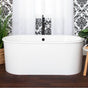 Maidstone - Fulhan Cast Iron Skirted Slipper Tub - White