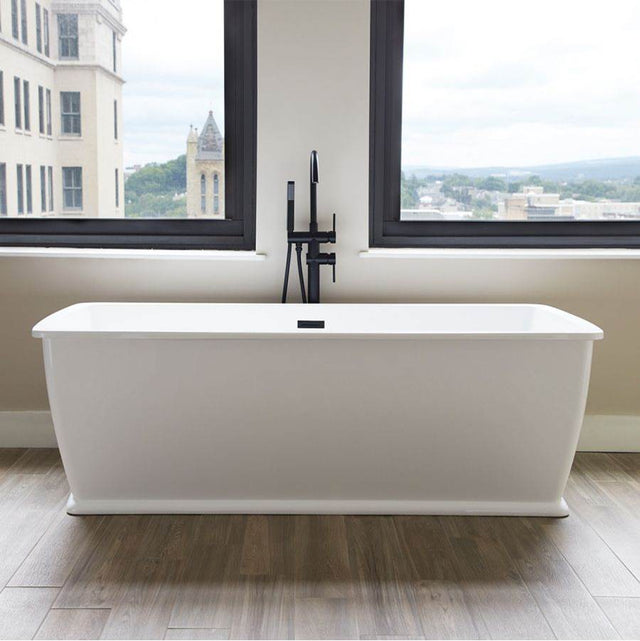 Maidstone - Telluride Acrylic Contemporary Tub - Matte Black