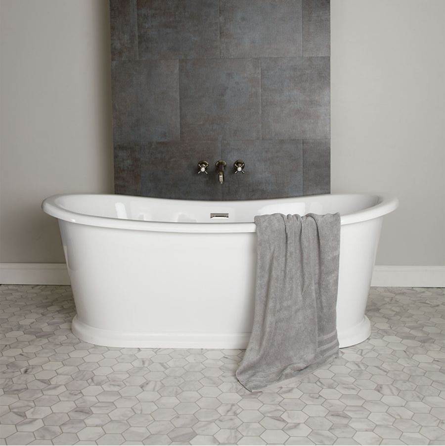 Maidstone - Deleanna Acrylic Contemporary Tub - Matte Black