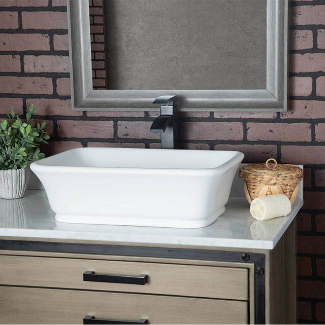 Maidstone - Juliet MINTERALCAST Vessel Sink - Matte White