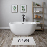 Maidstone - Matteo Acrylic Double Ended Tub - Matte Black