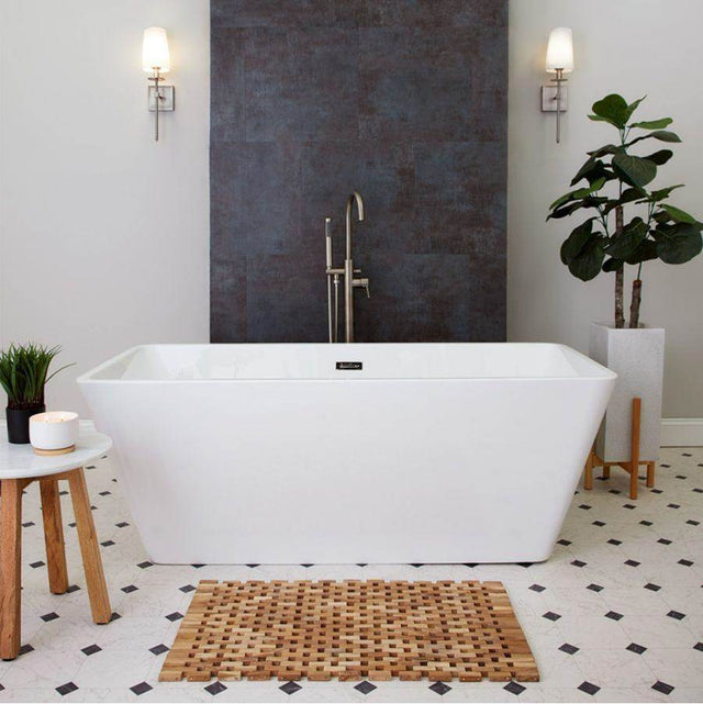 Maidstone - Carlow Acrylic Contemporary Tub - Matte Black