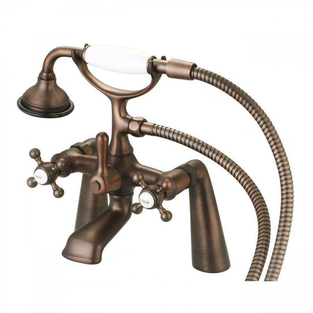 Maidstone - Rim Mount English Telephone Faucet - Classic Spout - Chrome