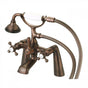Maidstone - Rim Mount English Telephone Faucet - Classic Spout - Chrome