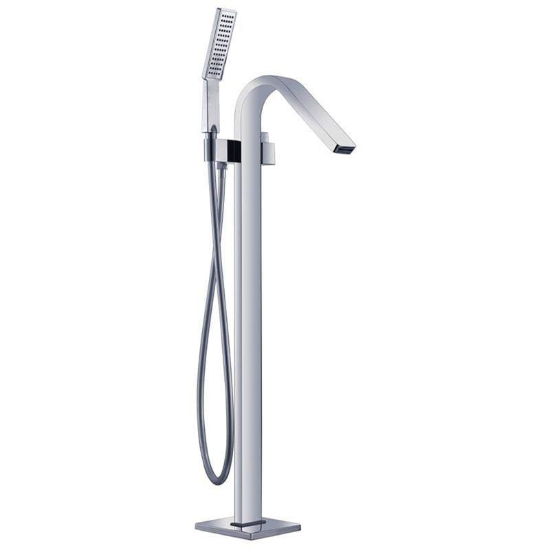 Maidstone - Contemporary Freestanding Faucet - Waterfall - Chrome