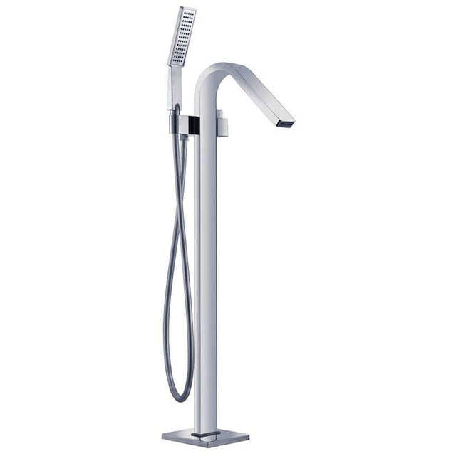 Maidstone - Contemporary Freestanding Faucet - Waterfall - Chrome