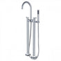 Maidstone - Double Post Freestanding Gooseneck Faucet - Chrome