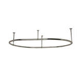 Maidstone - O-Ring Shower Curtain Rod - 30'' x 54'' - Chrome