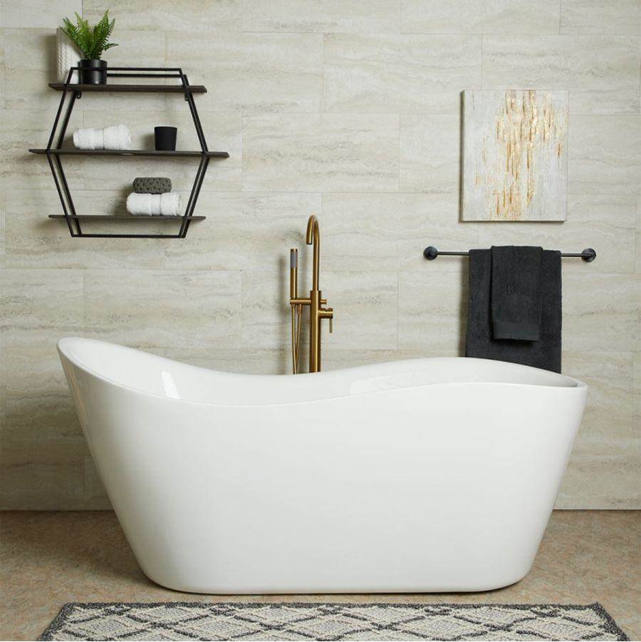 Maidstone - Gianna Acrylic Contemporary Tub - Matte Black