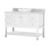 Maidstone - Carlow Vanity - White