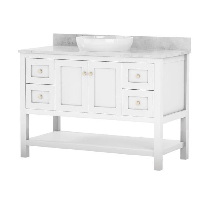 Maidstone - Carlow Vanity - White