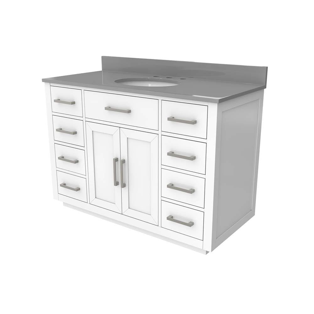 Maidstone - Kempt Vanity - White