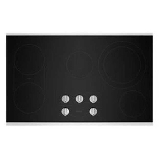 Maytag - 36'' Ceramic Glass, 4 Elements With Integrated Grill/Griddle, 10/6'' Dual, 2-8''Bridge, 1-6'', Die Cast Metal Knob Controls - Fingerprint Resistant Stainless Steel