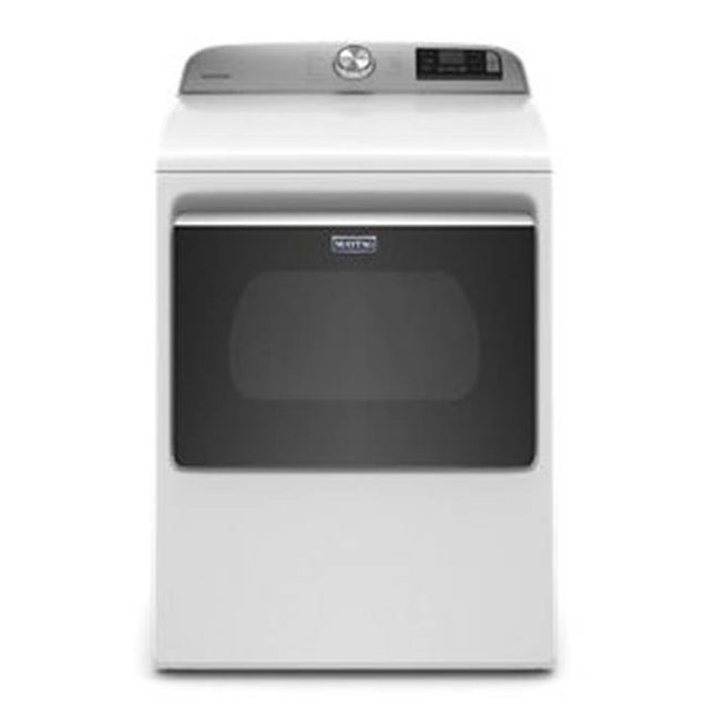 Maytag - 7.4 Cuft Elec Dryer W/Hamper - White