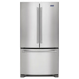 Maytag - 36- Inch Wide Counter Depth French Door Refrigerator - 20 Cu. Ft. - Fingerprint Resistant Stainless Steel